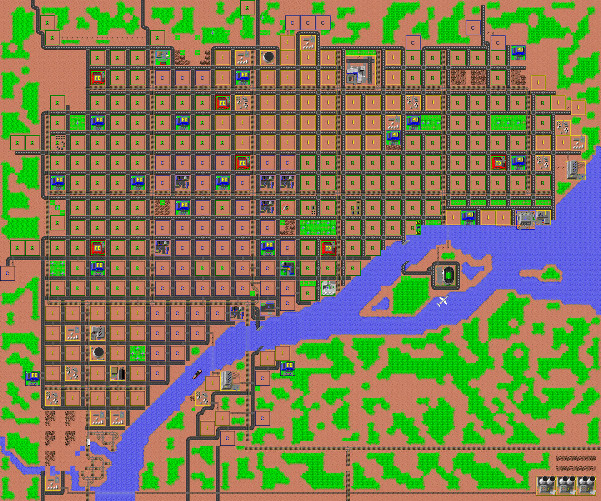 Final city map: Jev Router on Detroit 1972: crime